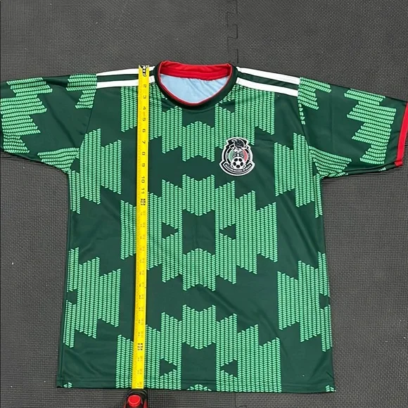 Mexico 🇲🇽 Jersey Futbol soccer 🥅 Green men’s fitted large loose medium